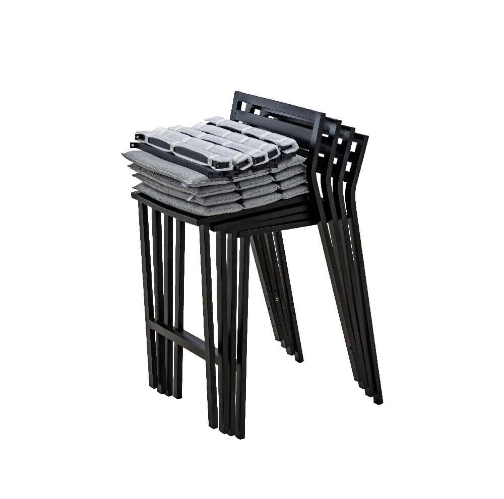 Backyard Modern High Stool Bar Chairs