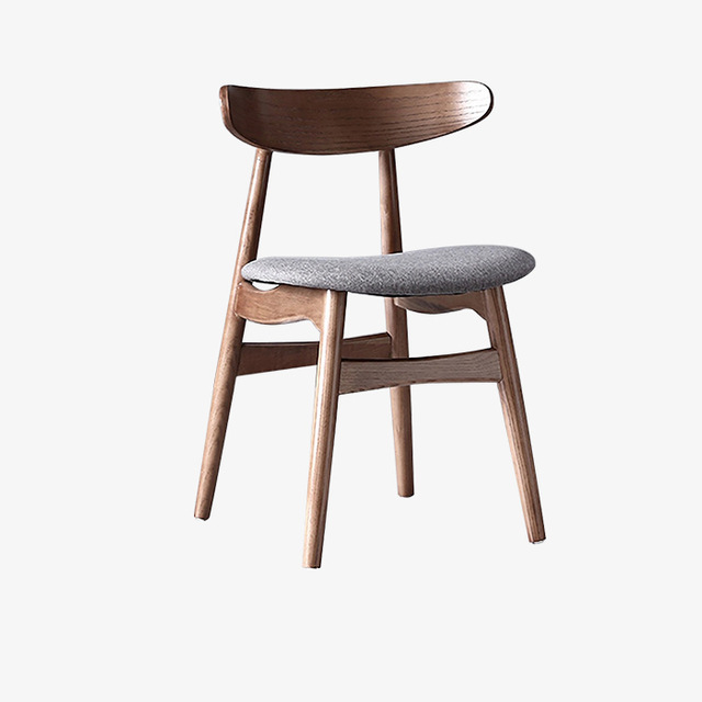 Минималистский деревянный обеденный стул, наборы кухонной и столовой мебели