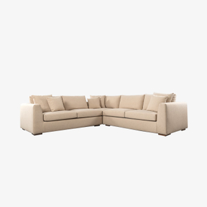 L-образный секционный минималистичный диван