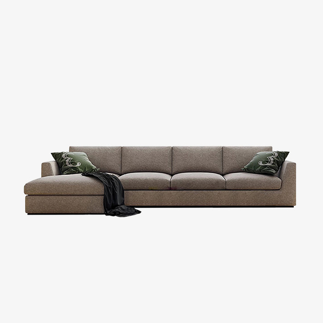Современный 3-местный диван-шезлонг для гостиной 
