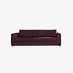 Тканевые красные комплекты для гостиной, 2-местный диван Loveseat