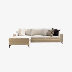 Скандинавский L-образный диван с левыми подлокотниками
