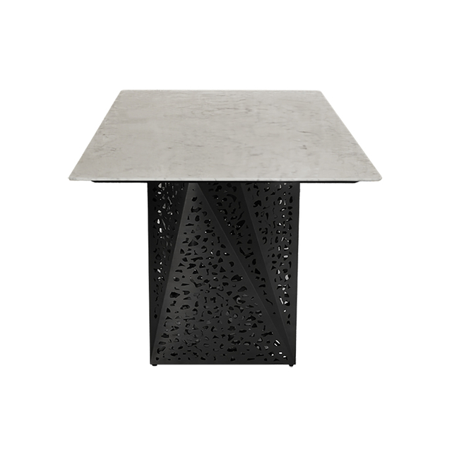 Современный обеденный стол с мраморной столешницей и мебелью для столовой на ножках из нержавеющей стали