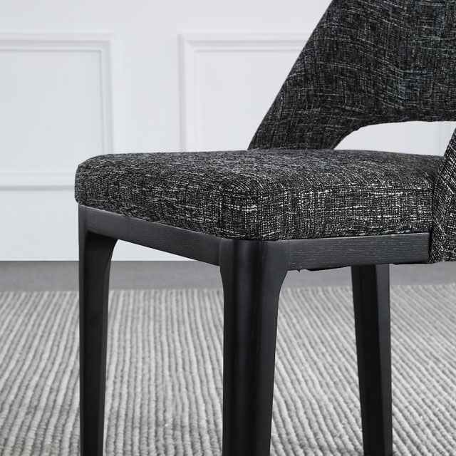 Modern Chair Fabric Armless Chair