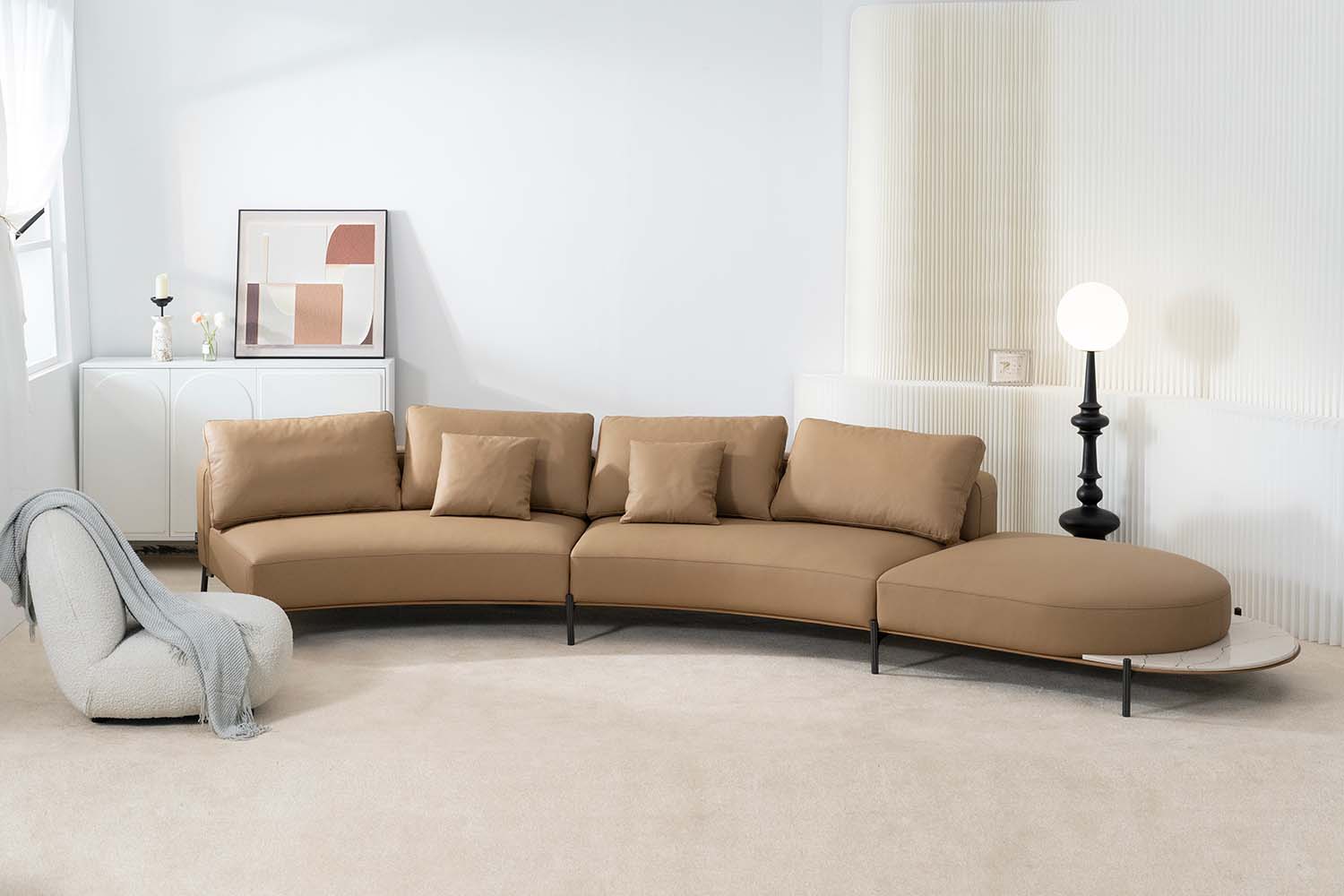 Роскошь и мастерство сочетаются с комфортом в кожаной мебели на заказ