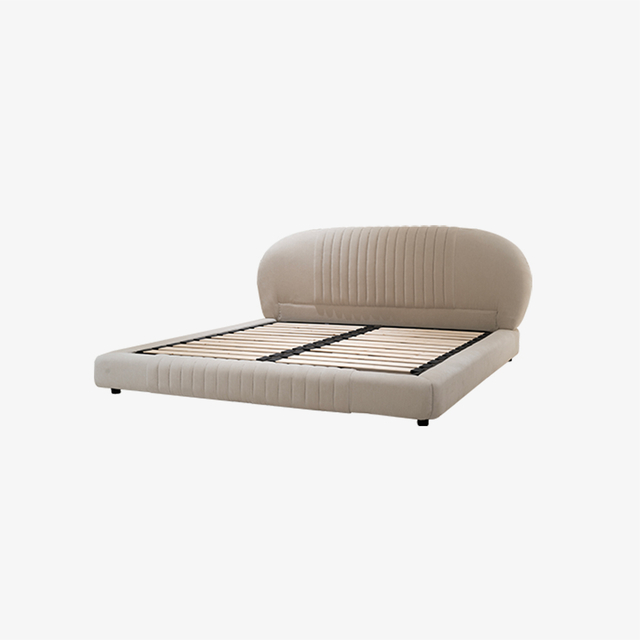 Современная кровать-платформа с бархатной обивкой, каркас кровати королевского размера
