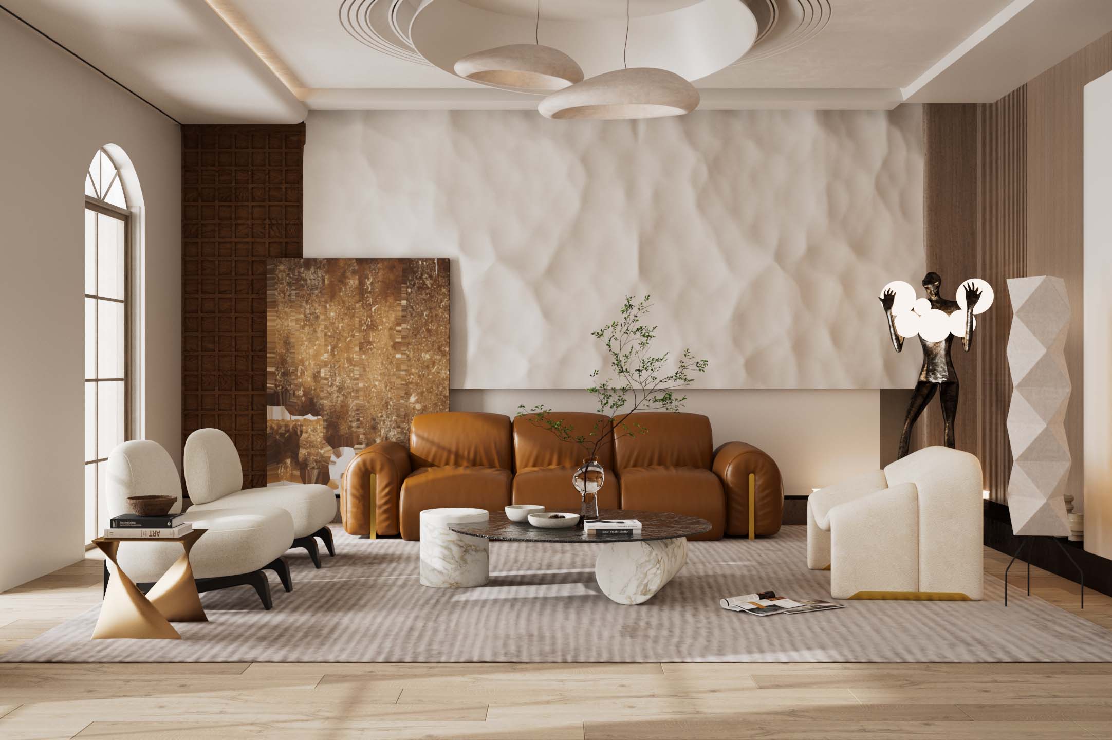 диван в гостиной